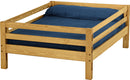 Ladder End Upper Bed, Full, By Crate Designs. 4107