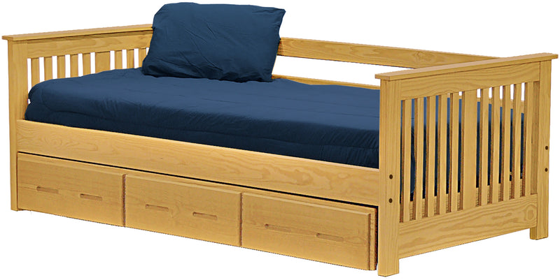 Shaker Bed with Drawers, Twin, By Crate Designs. 43717