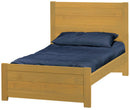 WildRoots Bed, Twin, 43" Headboard and 19" Footboard, By Crate Designs. 43849