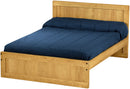 Panel Bed, Full, 37" Headboard and 16" Footboard, By Crate Designs. 4476