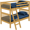 Mission Bunk Bed, Twin Over Twin, By Crate Designs. 4705