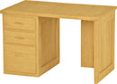 3 Drawer Desk, 46" Wide, By Crate Designs. 6335, 6352