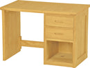 2 Drawer Desk, 42" Wide, By Crate Designs. 6402, 6430