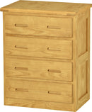 4 Drawer Dresser By Crate Designs. 7024