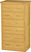6 Drawer Chest By Crate Designs. 7026