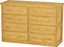 8 Drawer Dresser By Crate Designs. 7028