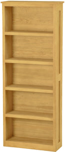 Bookcase, 30" Wide, By Crate Designs. 8014, 8017, 8015