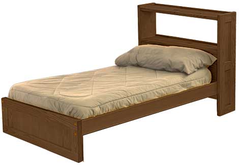Bookcase Bed, Twin, By Crate Design. 4336.