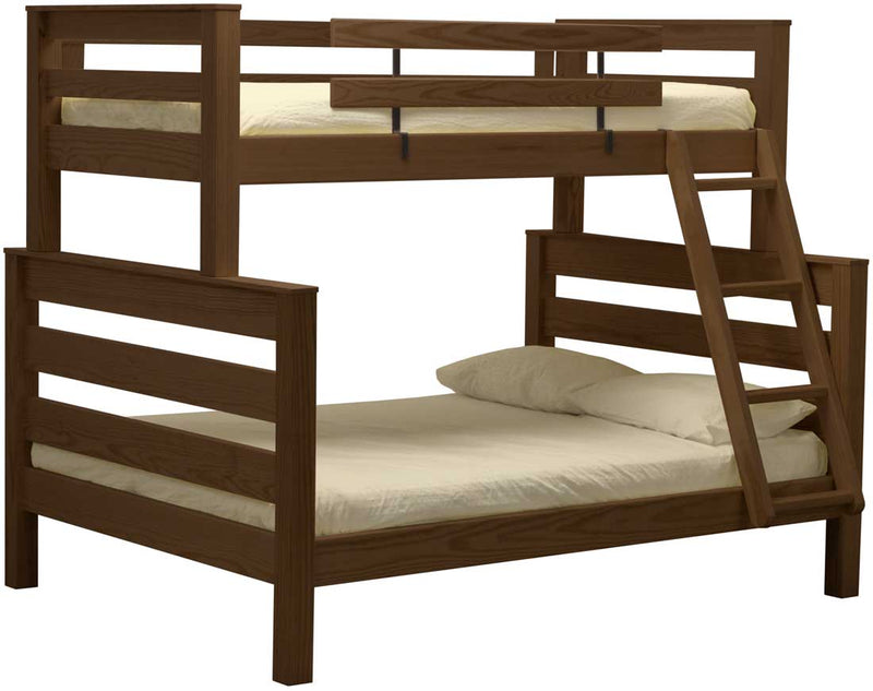 TimberFrame Bunk Bed, TwinXL Over Queen, Offset By Crate Designs. 43958H