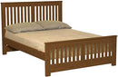Shaker Bed, Full, 44" headboard and 22" Footboard, By Crate Designs. 44742