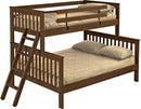 Mission Bunk Bed, Twin XL Over Queen, By Crate Designs. 4758