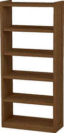 Open Back Bookcase, 33" Wide and 74" Tall, By Crate Designs. 5005