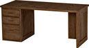 3 Drawer Desk, 66" Wide, By Crate Designs. 6252, 6235