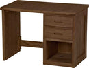 2 Drawer Desk, 42" Wide, By Crate Designs. 6402, 6430