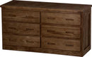 6 Drawer Dresser By Crate Designs. 7012