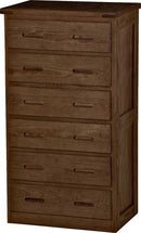 6 Drawer Chest By Crate Designs. 7026