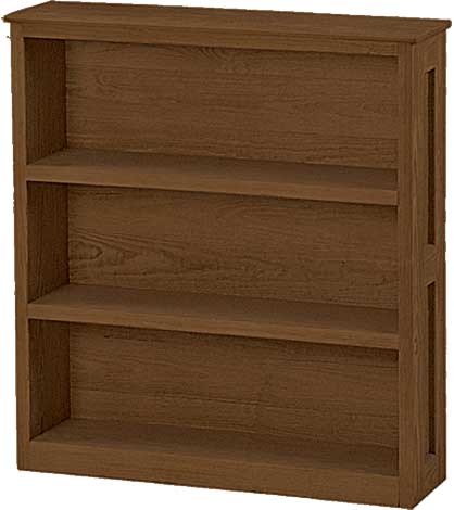 Bookcase, 42" Wide, By Crate Designs. 8004, 8005, 8007