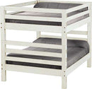 Ladder End Bunk Bed, Full Over Full, By Crate Designs. 4007