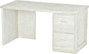 2 Drawer Desk, 58" Wide, By Crate Designs. 6136, 6162