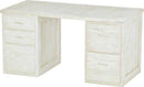 Desk with Drawers, 58" Wide, By Crate Designs. 6156