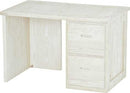 2 Drawer Desk, 46" Wide, By Crate Designs. 6336, 6362