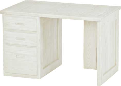 3 Drawer Desk, 46" Wide, By Crate Designs. 6335, 6352