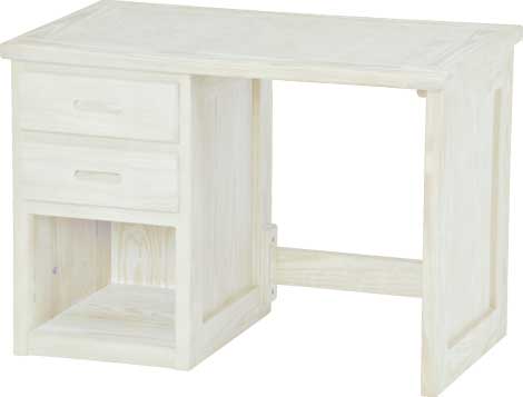 2 Drawer Desk, 42" Wide, By Crate Designs. 6402, 6430