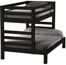 Ladder End Bunk Bed, Twin Over Full, By Crate Designs. 4006