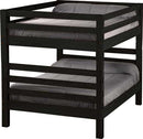 Ladder End Bunk Bed, Full Over Full, By Crate Designs. 4007