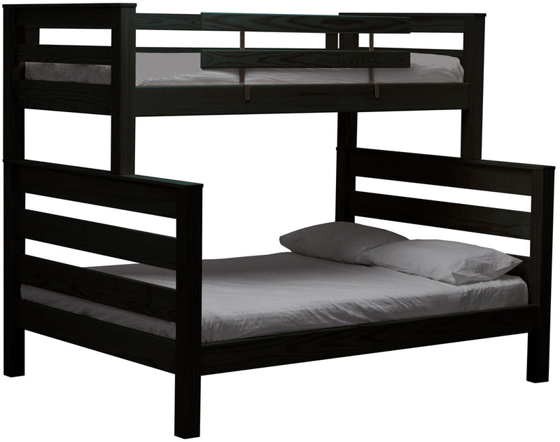 TimberFrame Bunk Bed, TwinXL Over Queen, By Crate Designs. 43958