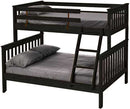 Mission Bunk Bed, Twin Over Full, By Crate Designs. 4706H