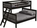 Mission Bunk Bed, Twin XL Over Queen, By Crate Designs. 4758