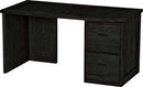 2 Drawer Desk, 58" Wide, By Crate Designs. 6136, 6162