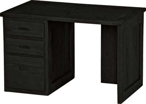 3 Drawer Desk, 46" Wide, By Crate Designs. 6335, 6352