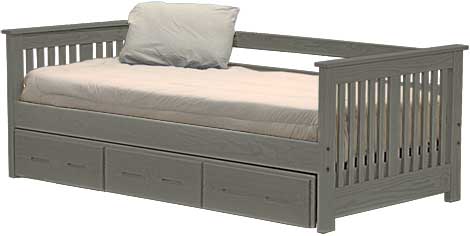 Shaker Day Bed with Trundle, Twin, By Crate Designs. 43717