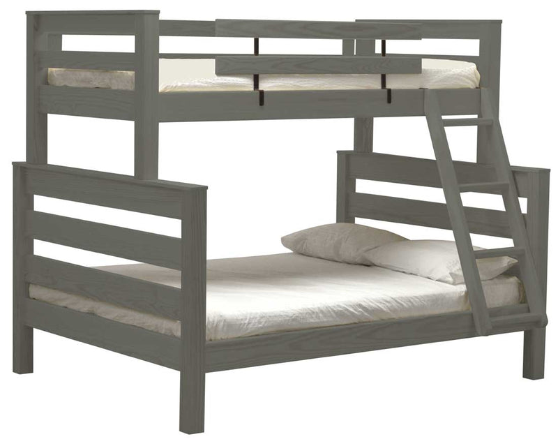 TimberFrame Bunk Bed, TwinXL Over Queen, Offset By Crate Designs. 43958H