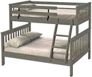 Mission Bunk Bed, Twin Over Full, By Crate Designs. 4706H