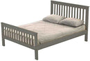 Mission Bed, Queen, 44" Headboard and 29" Footboard, By Crate Designs. 4949