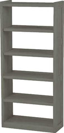Open Back Bookcase, 33" Wide and 74" Tall, By Crate Designs. 5005