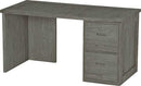 2 Drawer Desk, 58" Wide, By Crate Designs. 6136, 6162