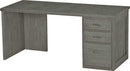 3 Drawer Desk, 66" Wide, By Crate Designs. 6252, 6235