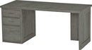 3 Drawer Desk, 66" Wide, By Crate Designs. 6252, 6235