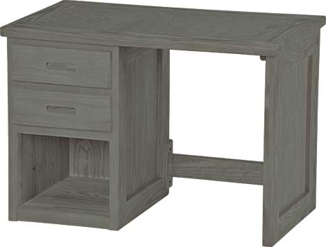 2 Drawer Desk, 42" Wide, By Crate Designs. 6402, 6430
