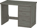 3 Drawer Desk, 42" Wide, By Crate Designs. 6435, 6452