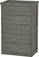 5 Drawer Chest By Crate Designs. 7015