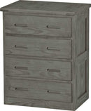 4 Drawer Dresser By Crate Designs. 7024