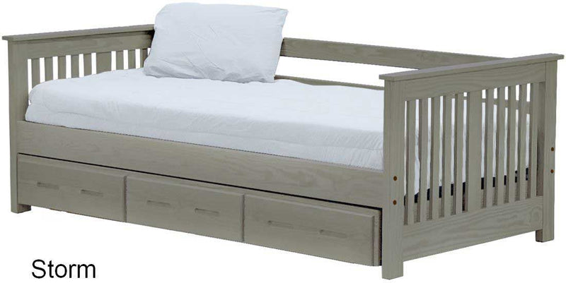 Shaker Day Bed with Trundle, Twin, By Crate Designs. 43717