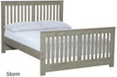Shaker Bed, Full, 44" Headboard and 29" Footboard, By Crate Designs. 44749