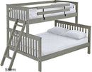 Mission Bunk Bed, Twin XL Over Queen, By Crate Designs. 4758