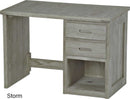 2 Drawer Desk, 42" Wide, By Crate Designs. 6402, 6430